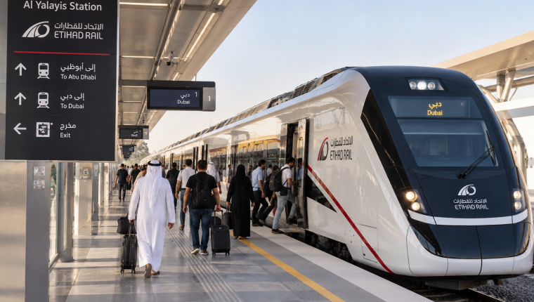 Etihad Rail Adds Six Extra Weekend Trains Between Abu Dhabi and Dubai After Strong Demand