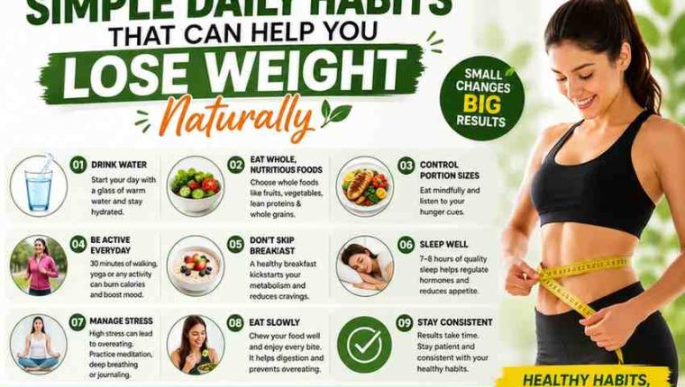 Simple Daily Habits That Can Help You Lose Weight Naturally