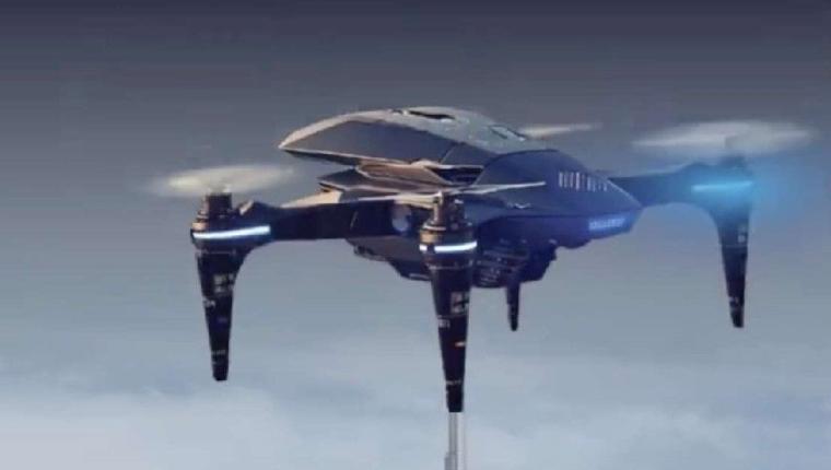 Dubai Police Unveil Revolutionary 580 km/h Electric Drone, Setting New World Record