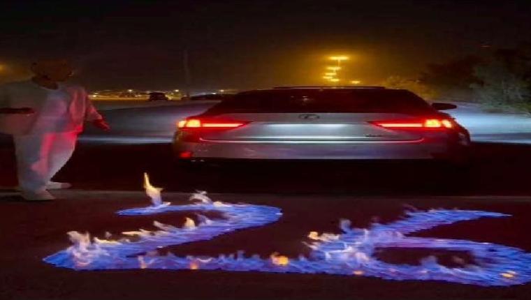 Dubai’s Strong Crackdown: Man Arrested After Igniting Street in Hazardous Birthday Stunt