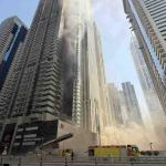 Rapid Action: Fire at Dubai Marina Site Brought Under Control, No Major Damage Reported