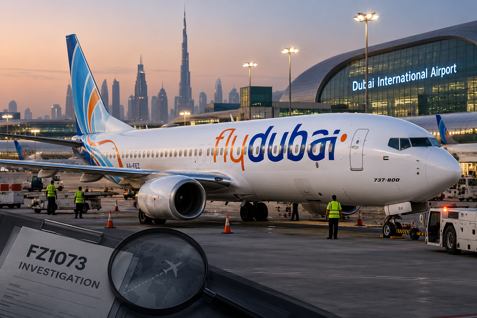 flydubai FZ1073: UAE Hails Captain as Hero While Cockpit Attack Inquiry Continues
