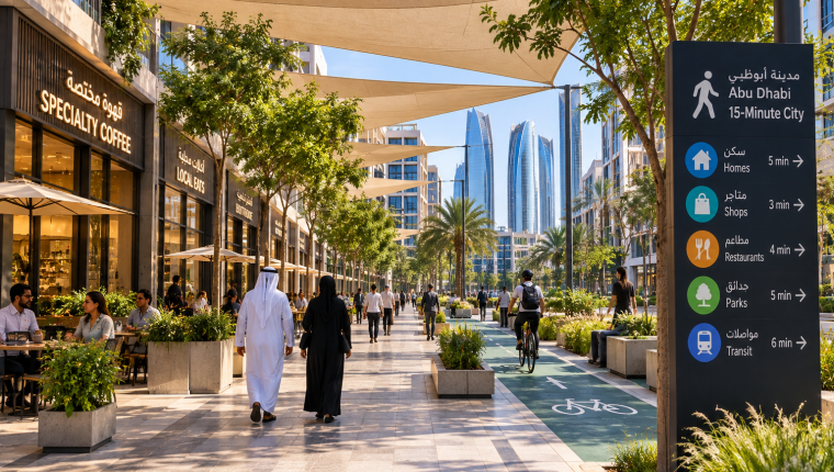 Abu Dhabi Backs '15-Minute City' Vision With Dh240 Billion Infrastructure Plan