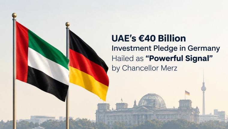UAE's €40 Billion Investment Pledge in Germany Hailed as "Powerful Signal" by Chancellor Merz