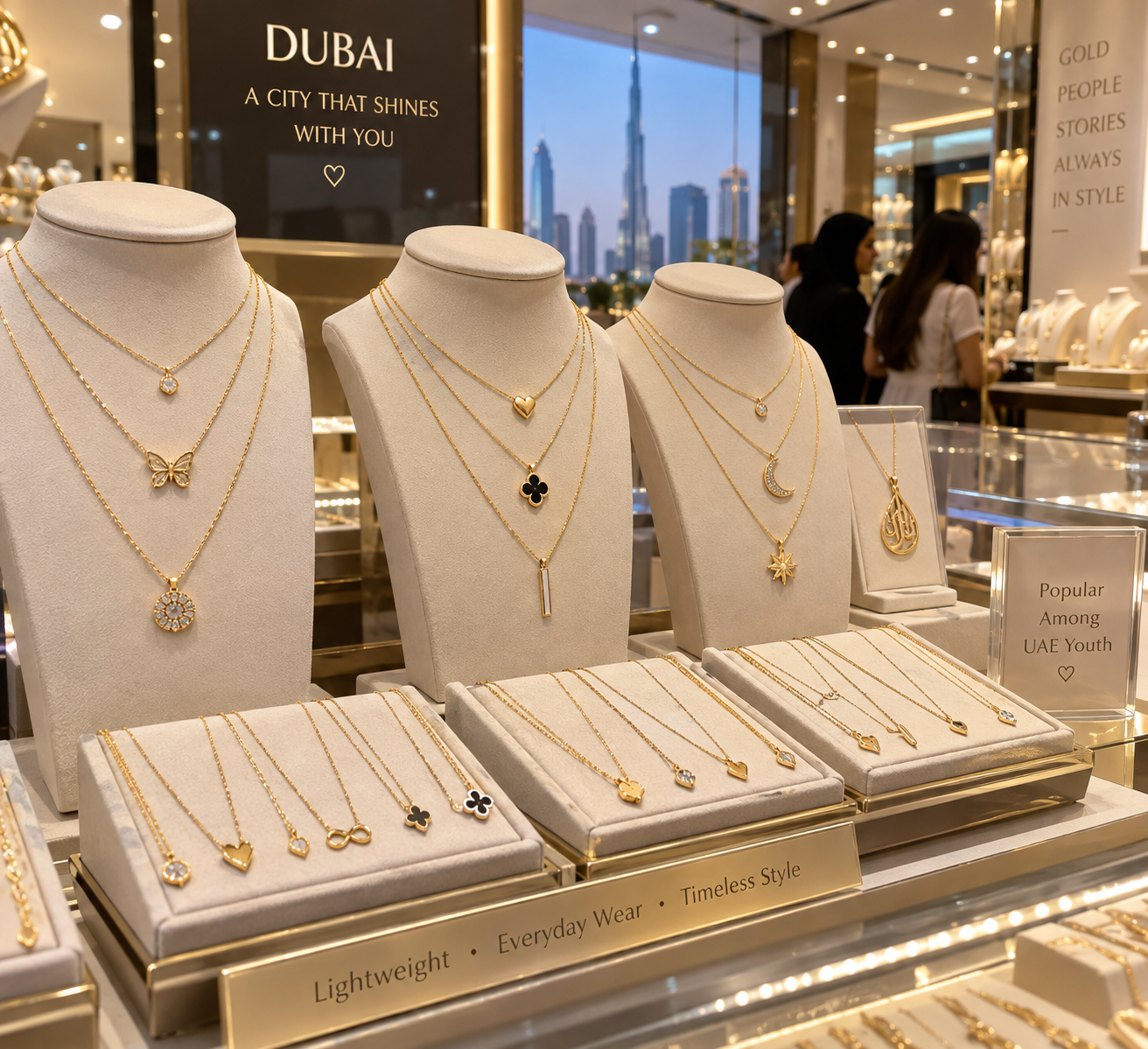 Why Younger UAE Buyers Are Choosing Lighter, Everyday Gold Over Heavy Traditional Pieces