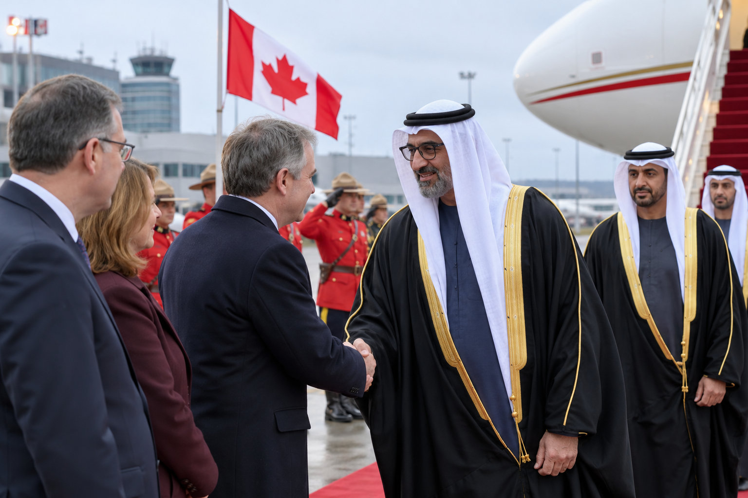 Abu Dhabi Crown Prince Arrives in Ottawa as UAE Steps Up Diplomatic Outreach
