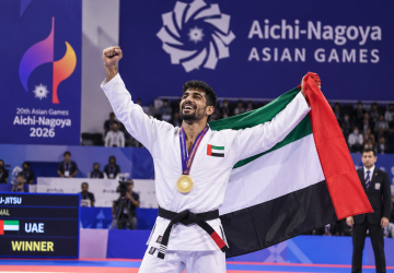 UAE Jiu-Jitsu Team Reaches Eight Medals at Asian Games as Asma Al Hosani Defends Title