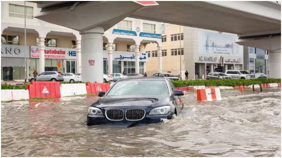 UAE Residents Resort to Pool and Building Water Collection Amid Utility Failures.