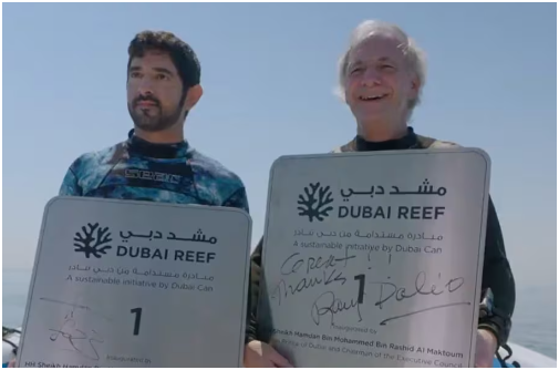 Dubai's Grand Vision: Sheikh Hamdan Plunges into History with Spectacular Reef Launch