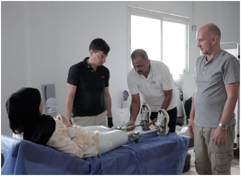 UAE Field Hospital in Gaza Begins Fitting Prosthetics for Wounded Palestinians