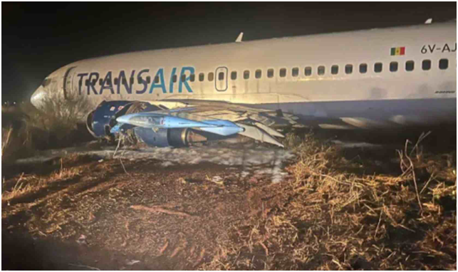 Boeing 737 Skid in Senegal Leaves 10 Injured.