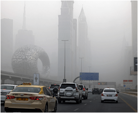 UAE Residents Advised to Brace for High-Speed Winds and Dust