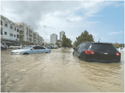 UAE; Orange Alert Issued, Severe Storms Trigger Wadi Overflow and Heavy Rains