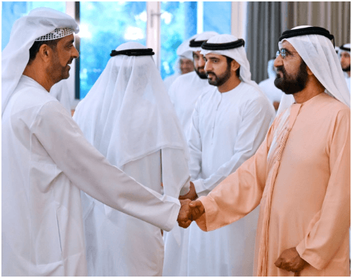 Sheikh Mohammed Engages with Dignitaries, Ministers, and Businessmen