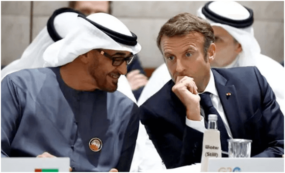 UAE and French Presidents Strategize on Regional Developments