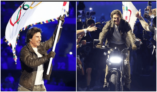 Paris Bids Farewell to 2024 Summer Olympics: Tom Cruise Passes the Olympic Flag to LA.