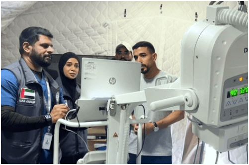 UAE Field Hospital Briefs WHO on Supportive Efforts in Gaza Health Sector