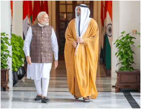 Crown Prince of Abu Dhabi's Historic Visit to India Set to Strengthen Bilateral Ties and Cooperation