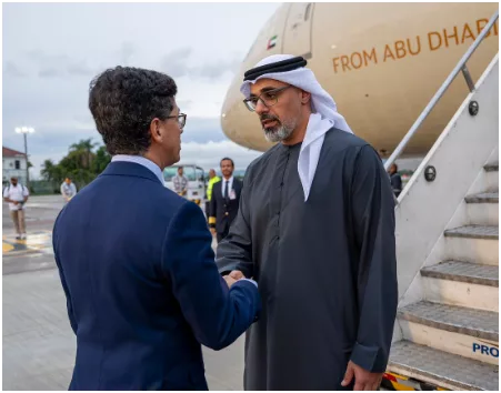 UAE Strengthens Global Ties: President Welcomes Qatari Prime Minister, While Crown Prince Leads at G20 in Brazil