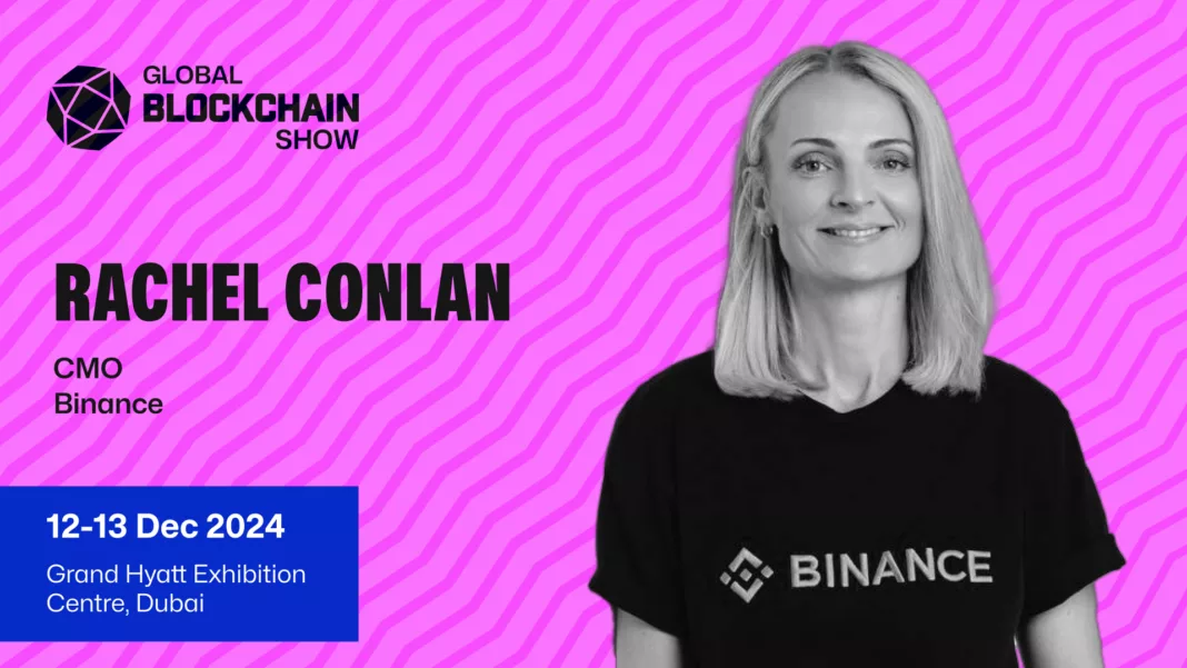 Binance CMO Rachel Conlan